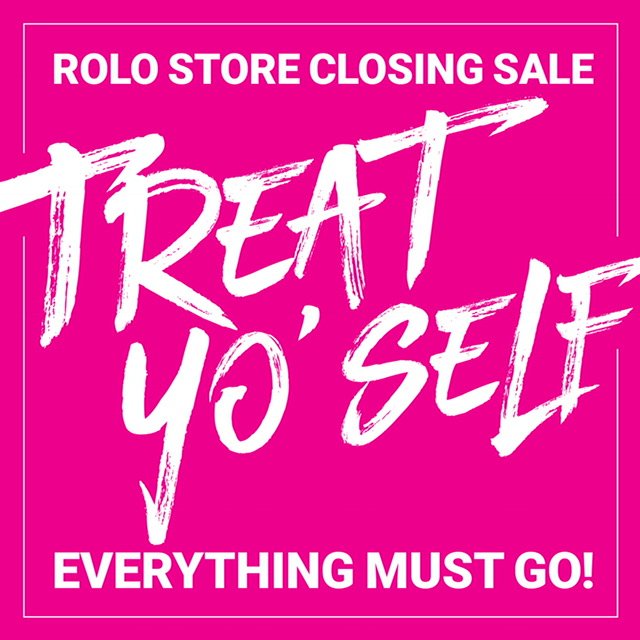 rolostore's tweet photo. Hey Everyone, Time is running out, treat yo self soon. Great savings up to 50% off . Store displays, fixtures and more. Don't dillydally ,roll on down.!!!!!!
#sale #yorkville #fun https://t.co/VU6ToORU8j