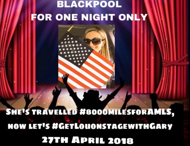 lcsacha's tweet image. Gary loves a campaign 😉
Here’s a new one for you @GaryBarlow!
I’m traveling 8000 miles just to see you!!! #GetLouOnStageWithGary April 27th in Blackpool!!! Would be a dream!!!
Contact @jowadders01 to make it my greatest day!
