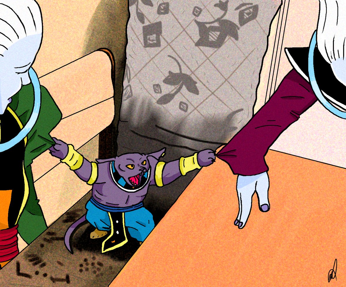 Sad_Base's tweet photo. Beerus-sama! https://t.co/m2HpE0rbX1