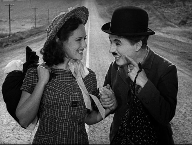Image result for Modern Times Charlie Chaplin love