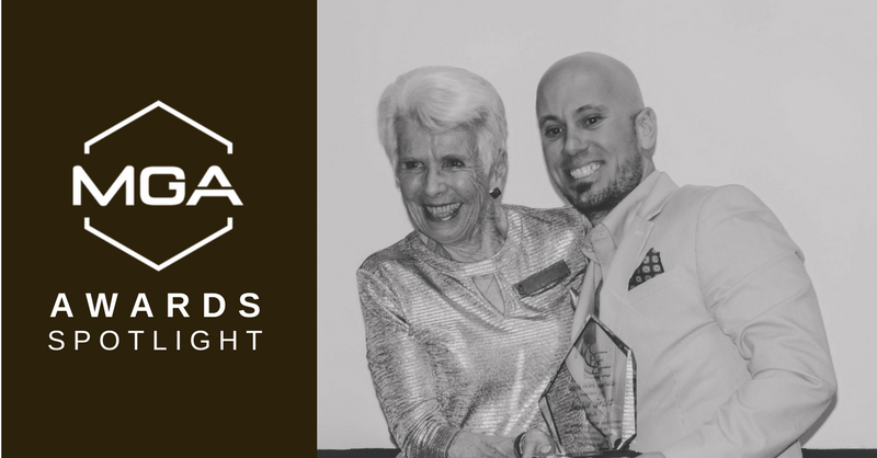 MGAHomeHealth's tweet photo. Congratulations to MGA’s own Justin Grant for receiving the 2018 Hope Award from #CerebralPalsy Association of Colorado Springs. Read more about this special honor and Justin’s dedication to our #MGACommunity here: https://t.co/aUFWPa3cCC https://t.co/y6HUi4uw7E