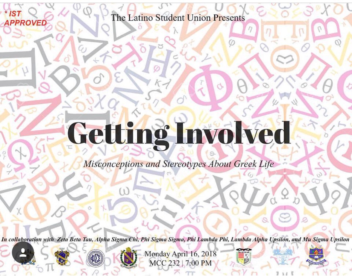 Kumi_MSU's tweet photo. Joint us tonight and gain further knowledge about Greek life directly from Greek organizations! This is your time to ask questions! Tonight at 7pm in MCC 232! #panel #OZGreeks #SUNYOswego #getinvolved #gogreek https://t.co/Tv6yWplzHd