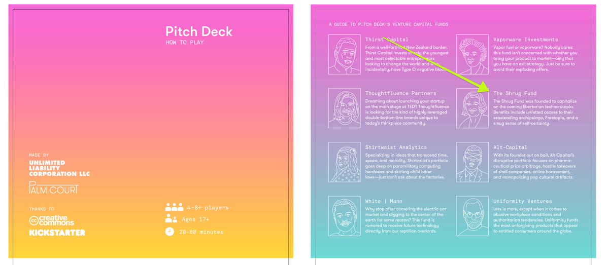 PitchDeckGame's tweet photo. @Nivo0o0 Congrats! Can we send you a copy of our game? https://t.co/RuWOJraQHQ - We've got a VC named The Shrug Fund! https://t.co/Smo36AV1vN