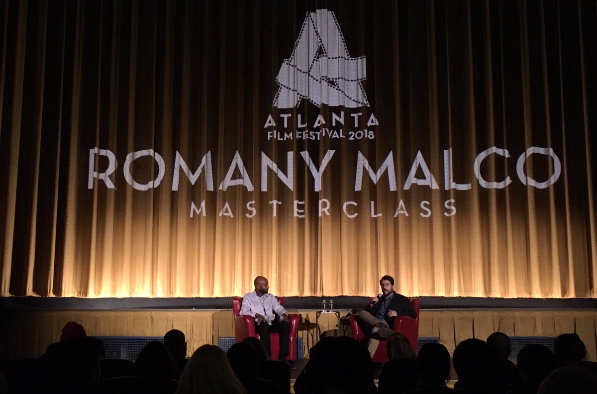 BigBroBernard's tweet image. @TeamRomany Thanks for the pearls of wisdom! #atlantafilmfestival #prisonlogic