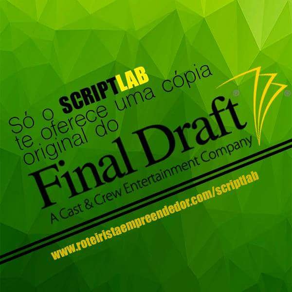 RotEmpreendedor's tweet photo. Só no SCRIPTLAB você concorre a prêmios, incluindo uma cópia do Final Draft 10® oferecido pela @finaldraft 

Não fique de fora. Consulte a agenda e faça sua inscrição em

https://t.co/uTSIq7OaTP

#RoteiristaEmpreendedor #RotEmpreendedor #Scriptlab  #finaldraft10 https://t.co/UrxEdsEDbr