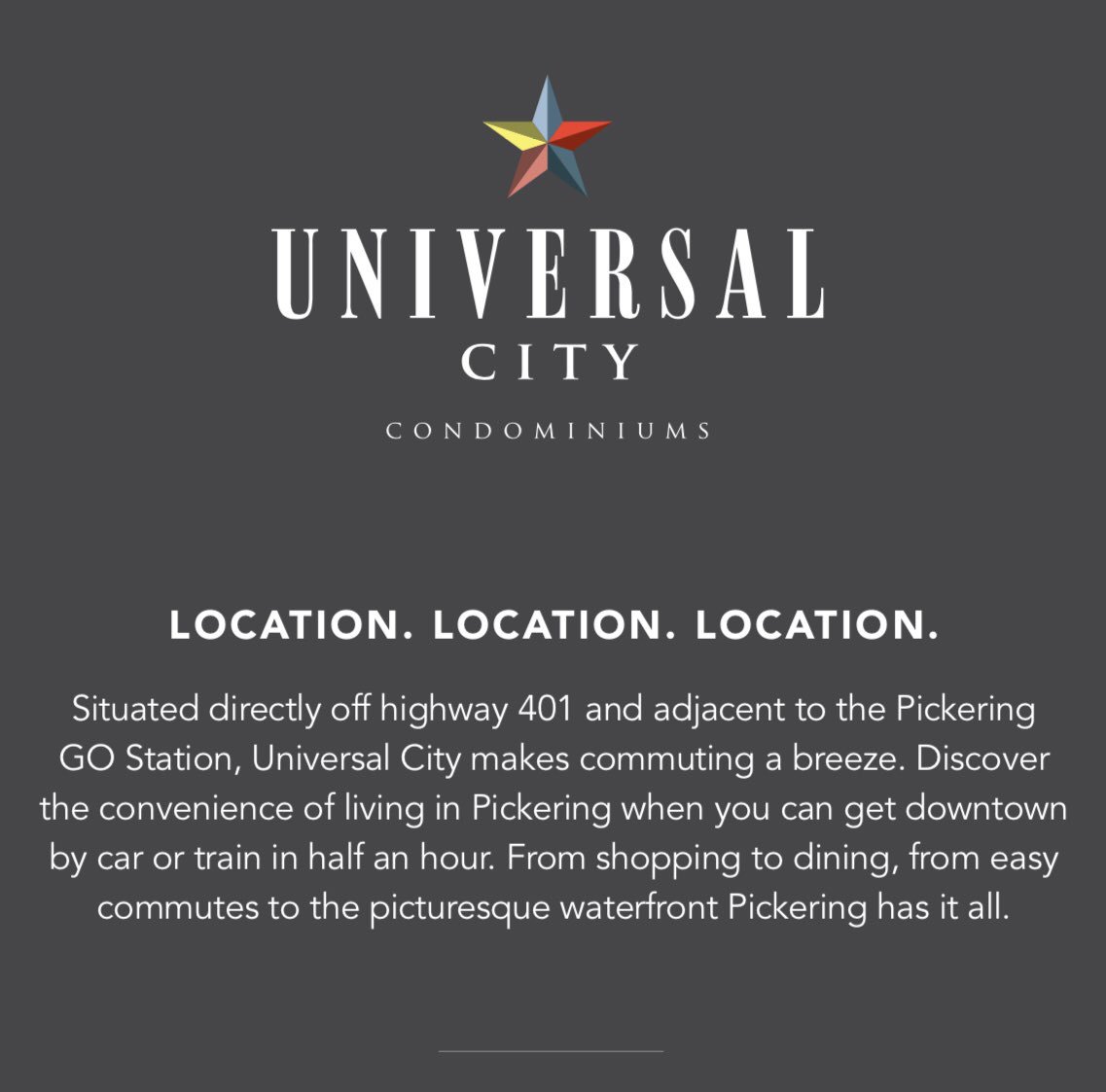 ChestnutHillDev's tweet photo. Discover the convenience of living in Pickering with our highly anticipated site coming soon to downtown Pickering! #UniversalCityCondos https://t.co/T1YToRgNsA
