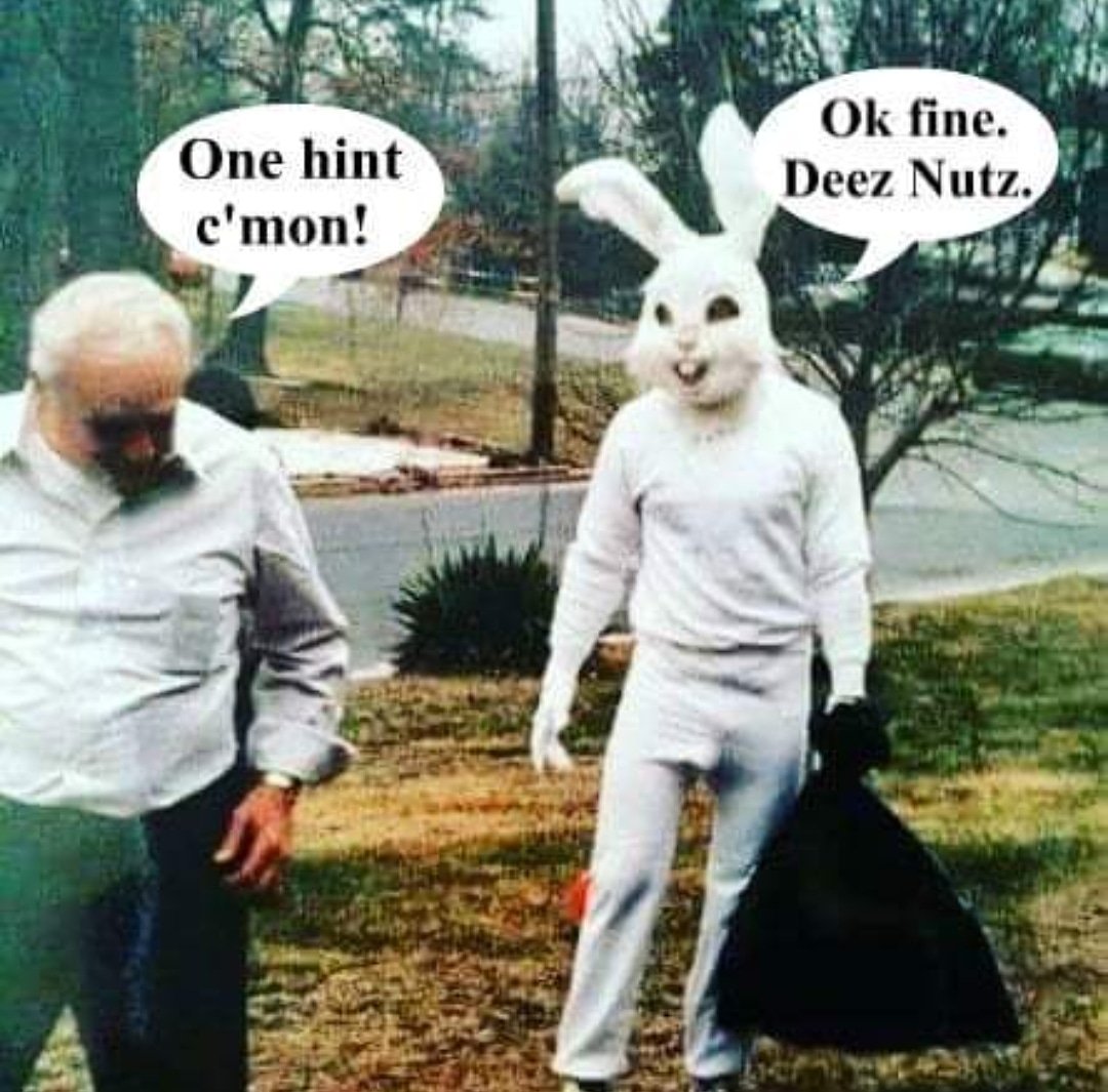 Funnyblunttruth Easter Egg Hunt Lol Easter Eggs Hunt Searching Where Hint Deeznuts Deez Holidayfun Hidingspot Easterrabbit Foundthem Carrot Meme Memes Funny T Co Pvl2uswicm Funnyblunttruth Easter Egg Hunt Lol Easter Eggs Hunt Searching Where Hint Deeznuts Deez Holidayfun Hidingspot Easterrabbit Foundthem Carrot Meme Memes Funny T Co Pvl2uswicm