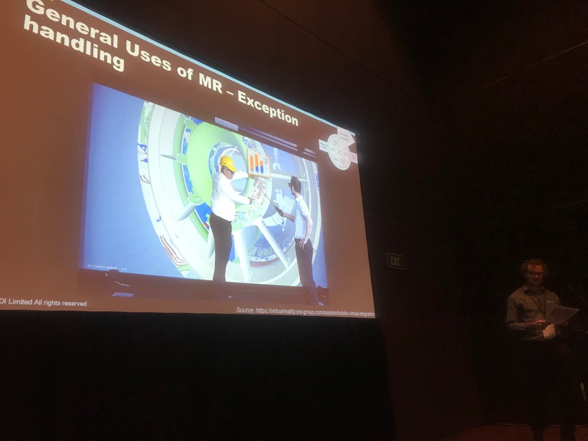 Thanks for the truely immersive presentation from Owen Plagens and Ben McKelvey from #DownerRail at #AMPEAK. Expertly facilitated by our own <a href="/Julian_Watts/">Julian Watts</a>. #KPMGAMPEAK