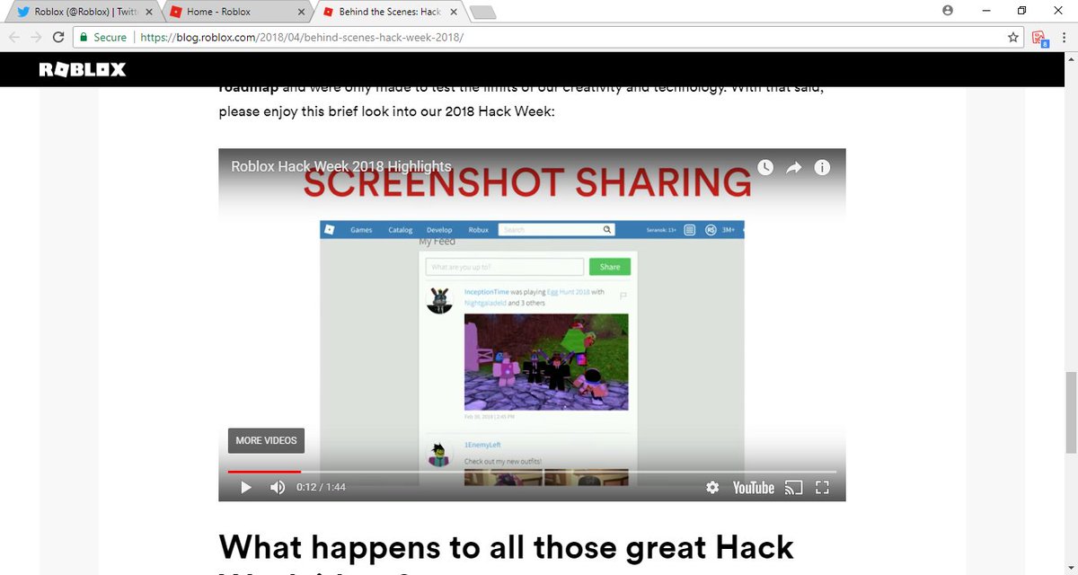 Robloxhackweek Hashtag On Twitter - 
