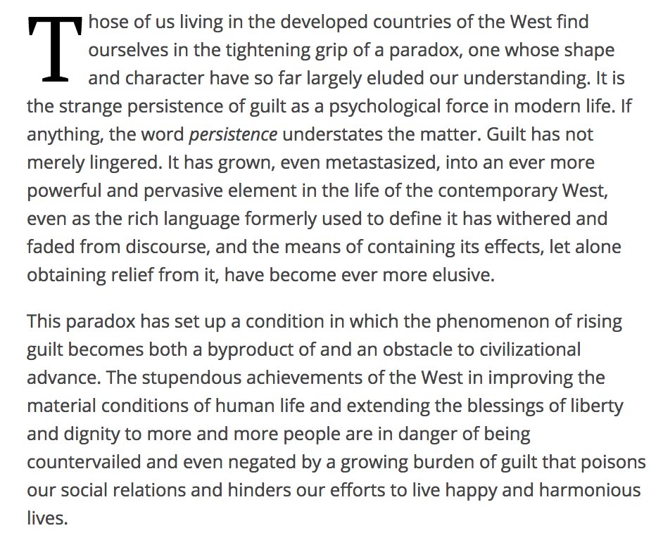 Michael Climacus (@mcvictoreremita) on Twitter photo Great essay I finally got around to reading — The Strange Persistence of Guilt by the excellent Wilfred McClay <a href="/hedgehogreview/">The Hedgehog Review</a> iasc-culture.org/THR/THR_articl… Great essay I finally got around to reading — The Strange Persistence of Guilt by the excellent Wilfred McClay <a href="/hedgehogreview/">The Hedgehog Review</a> iasc-culture.org/THR/THR_articl…