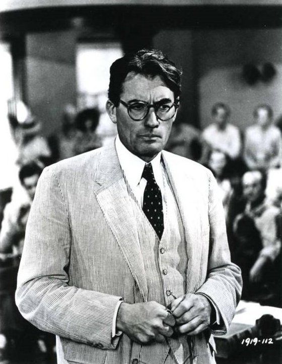 B_Good10's tweet photo. Although he may look kind of like Superman/Clark Kent in this photo, Gregory Peck played a different kind of hero as the morally just Atticus Finch in To Kill A Mockingbird #gregs2018 https://t.co/XgtsTQxeYI