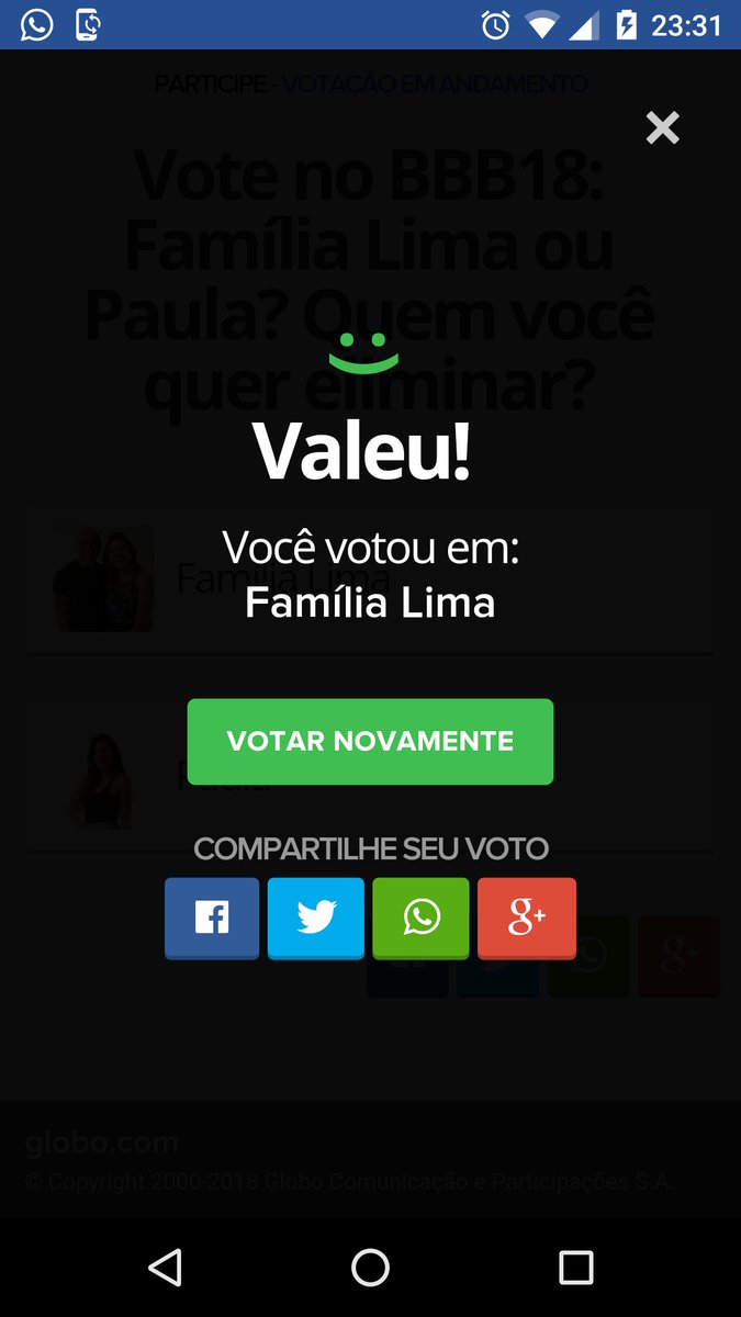 vava72's tweet photo. Focada pra tirar esses embustes #fora família #forafamílialima #ForaFamilia #BBB18 #BigBrotherBrasil #FicaPaula #caracos#TeamKaysar #foraFL https://t.co/27WWvE8YdB