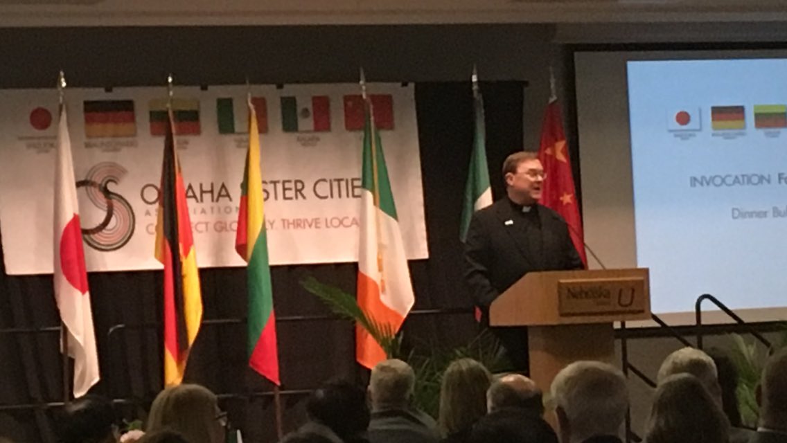 Thank you <a href="/BoysTown/">Boys Town</a> Fr Steven Boes for delivering the invocation at our annual meeting and gala