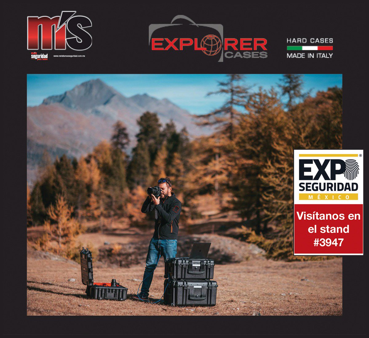 revmasseguridad's tweet photo. A unos días de empezar de iniciar @ExpoSeguridad donde @explorer_cases mostrará sus novedades al mercado mexicano.
#PortuSeguridad https://t.co/ktpztSG1EC
