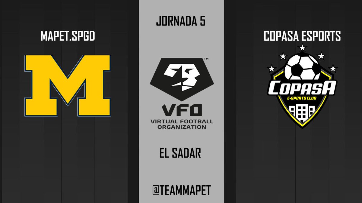 Jornada VFO| Mañana recibiremos en nuestro feudo del Sadar al @CopasaeSports un gran equipo que esta dando mucho que hablar en la Regional L. Mucha suerte
