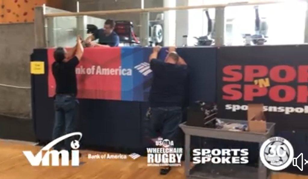 ChrisAz2015's tweet image. The Sports &amp;amp; Fitness Center is getting ready for the 2018 USQRA Wheelchair Rugby National Championships!!

Check it out on YouTube or live, see you there Sat after the #MDAMuscleWalk  #wheelchairrugby #PilotYourLife #VMIVans

facebook.com/christina.fish…