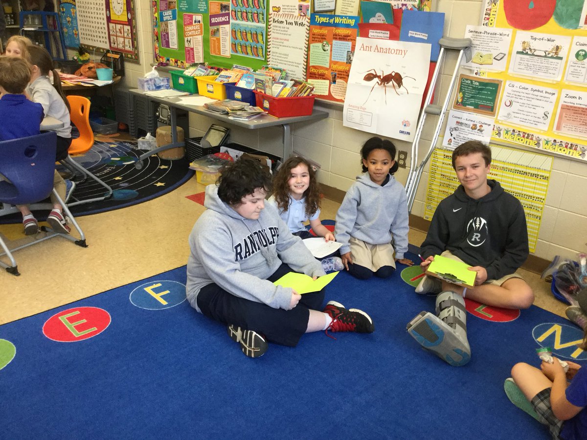 cw3rdgrade's tweet photo. Joint Insect Project with Middle Schoolers #rstories18 https://t.co/Nk2GmlYRkn