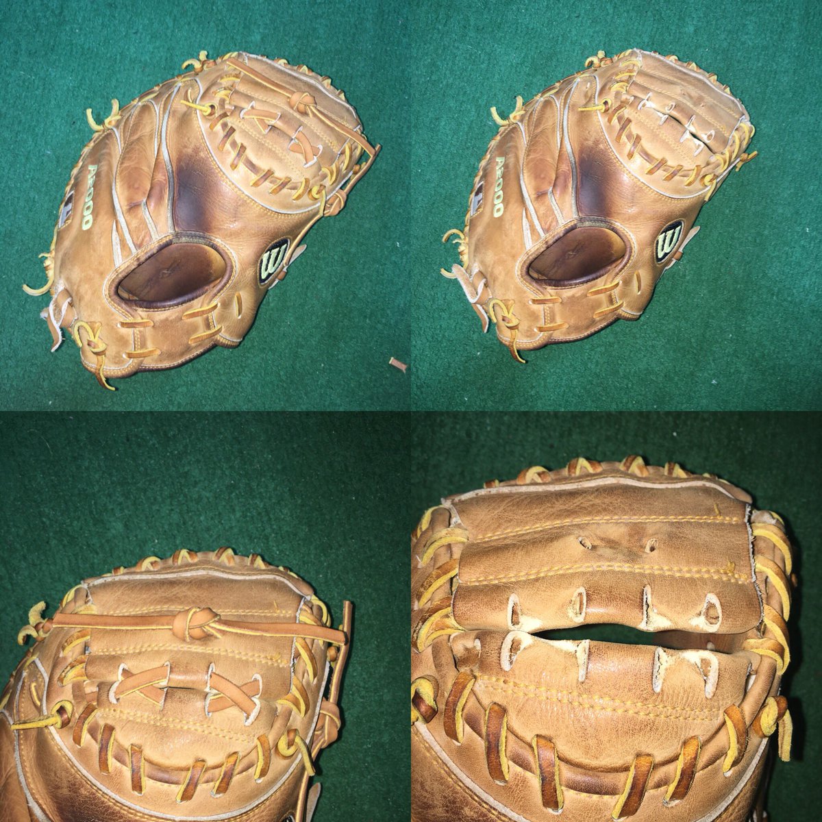 baseball glove web replacement