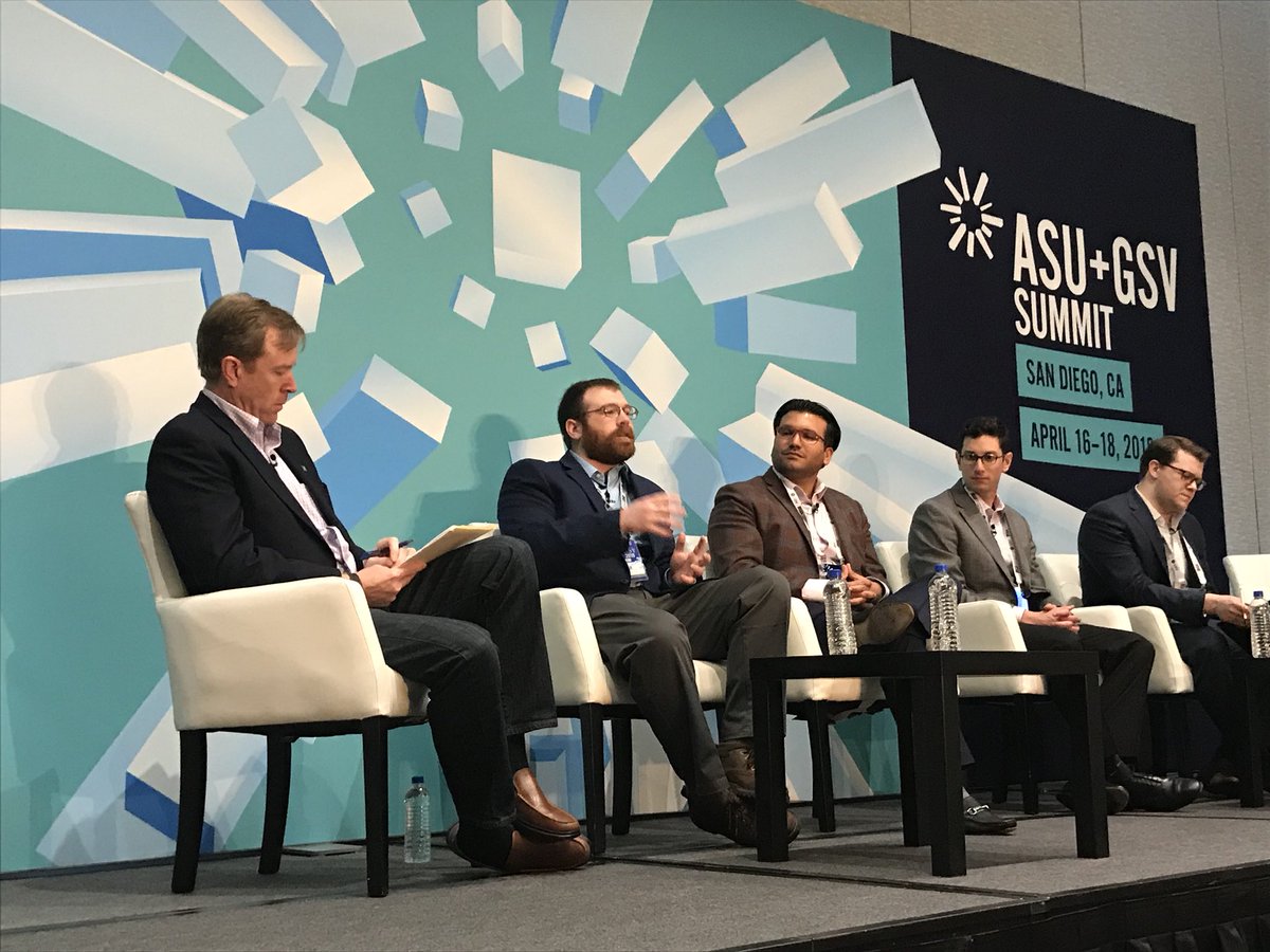 KaplanNews's tweet photo. We’re starting to see organizations trust data, rather than the presumed quality of traditionally elite schools or pedigrees, in the hiring process. 
- @thisismetis’ @zaglamir #ASUGSV2018 https://t.co/lzhwbuGIFT
