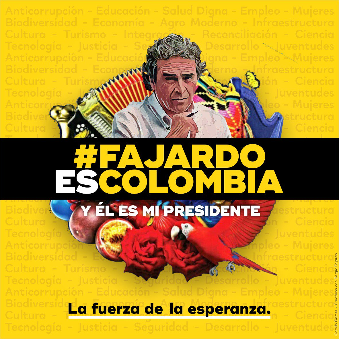 compromisociu's tweet photo. La coherencia y buen juicio político del senador @JERobledo es admirable, la fortaleza y determinación de @ClaudiaLopez nos deben dar la certeza de lo que el país necesita, por eso #FajardoEsColombia https://t.co/7aw7xW55fu