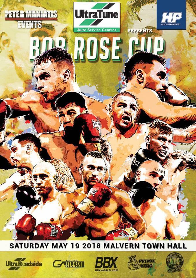 SeanBuckleyAU's tweet photo. Always excited for the annual Bob Rose Cup @PeterManiatis! 5 title fights! Saturday May 19 at Malvern Town Hall! #boxing #australia #melbourne #bobrose https://t.co/cWVFnz8qTx