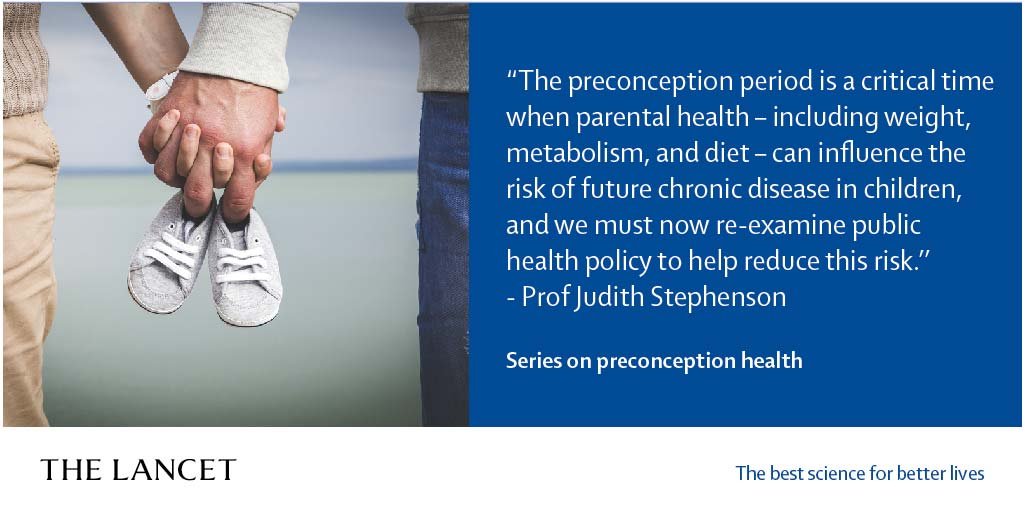 The Lancet (@thelancet) on Twitter photo Diet and nutrition of both parents plays a key role in health of offspring before conception - new series on #preconceptionhealth hubs.ly/H0bFBcD0 Diet and nutrition of both parents plays a key role in health of offspring before conception - new series on #preconceptionhealth hubs.ly/H0bFBcD0