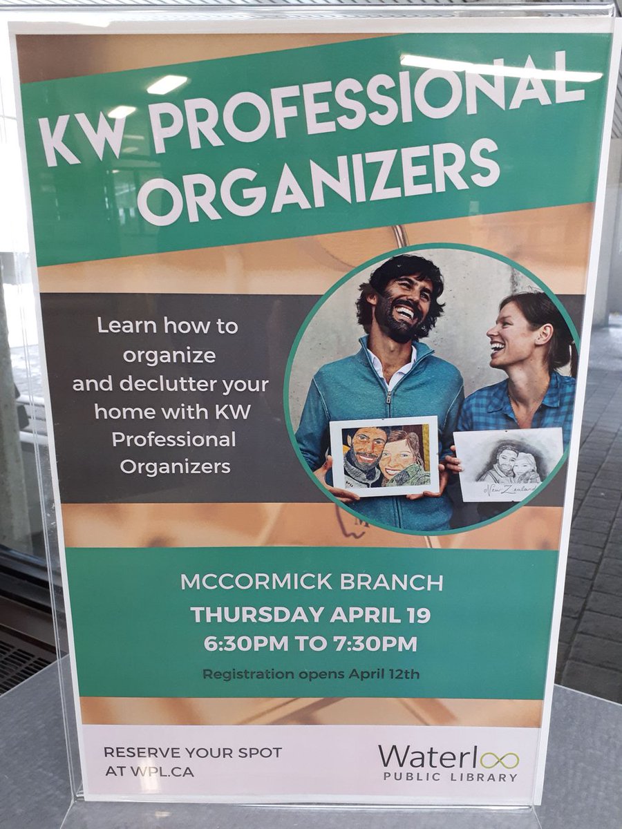 KWPOrganizers's tweet photo. Such a beautiful poster @WaterlooLibrary made for our next FREE workshop. Only 3 days away! Make sure you register. See you there 😁 #kwawesome #WaterlooRegion #waterloolibrary https://t.co/8zJO4RF5e6