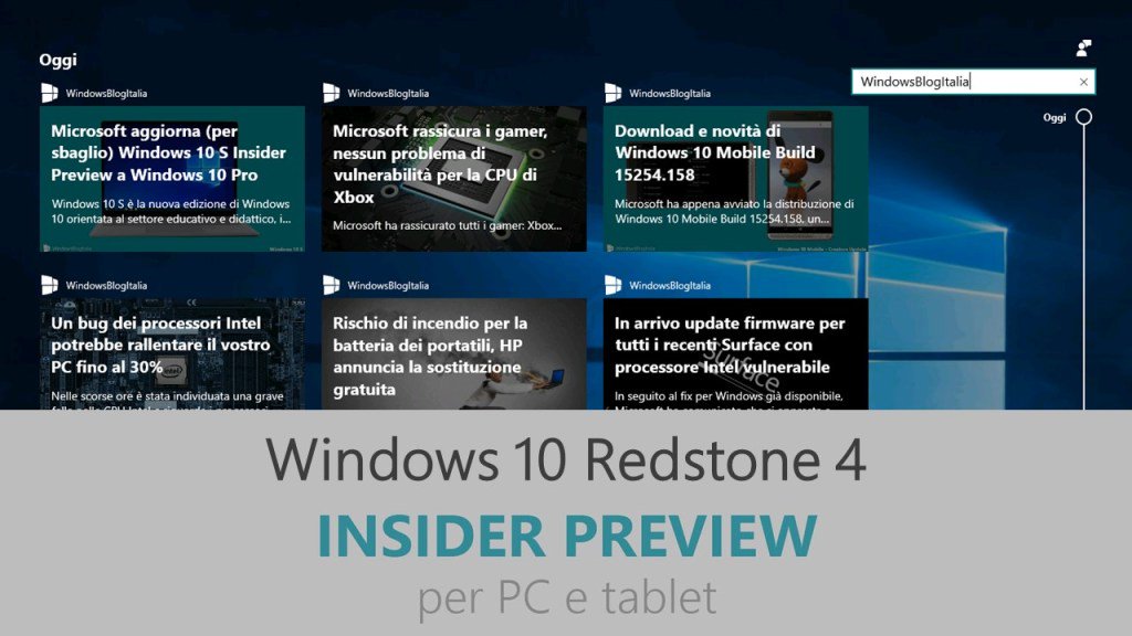 WindowsBlogIta's tweet photo. Download e novità di #Windows10 #SpringCreatorsUpdate #InsiderPreview Build 17134 (nuova) #RTM https://t.co/DYsTkWrhCi https://t.co/zF7BRegYDu