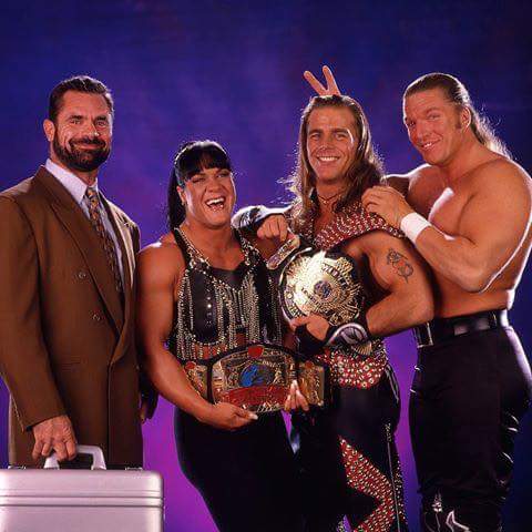 angieteamchyna's tweet photo. The Original DX Rick Rude, Chyna, heartbreak kid aka Shawn Michaels, and Triple H #GreatMemories #DXForLife

Angie Teamchyna #ChynaLegacy https://t.co/EwhYCkN0eo