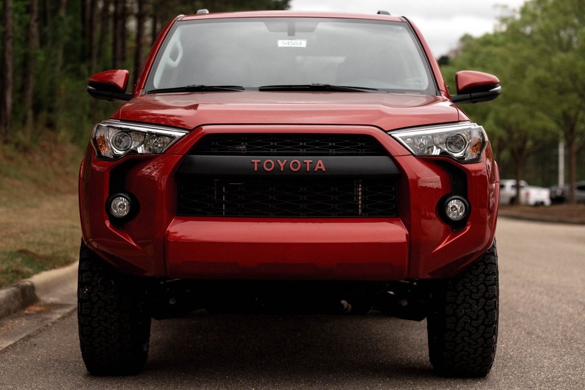 Hoover Toyota Still Available This 18 Sr5 Premium Toyota 4runner Has Our Custom Package Already Added 3 Lift Step Bars Trd Pro Grille And More Find The Details On The