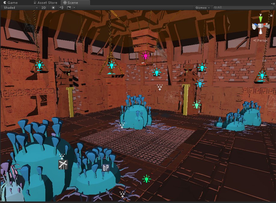 GoonStudios's tweet photo. The final room of the demo.  Only 5 people made it this far at PAX East.  #DUSTWUN #indiedev #indiegaming #gamedev #unity3d https://t.co/7VO9y56g7A