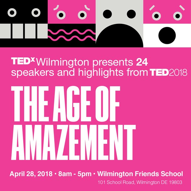 🎙️ TEDxWilmingtonLive: Age of Amazement🎙️Get Tickets for April 28th 🎙️Some Free Tickets Available   - mailchi.mp/f2d1b7dffd16/6…