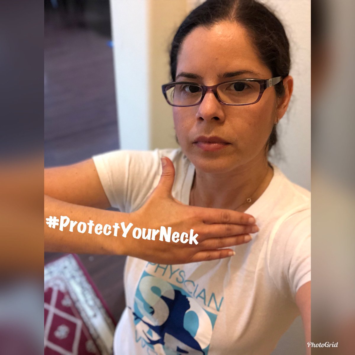 GBosquesMD's tweet photo. Save a life today 1. Know choking games happen. 2. Know choking games kill. 3. Warn children of the dangers of the choking game.  Show me that you care! Amplify! Take your pic and share! #ProtectYourNeck #NoMoreChokingDeaths #SaveOurChildren @pwSOAR https://t.co/93yQ8Hh7HH