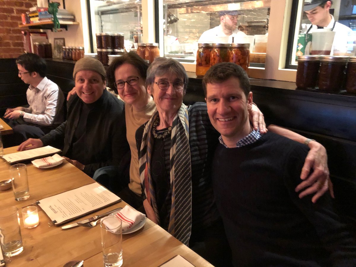 Kottond's tweet photo. Hosting Brigid Hogan at dinner before her @CReM_Boston seminar! With @lungbud https://t.co/4nwO1XoFGv