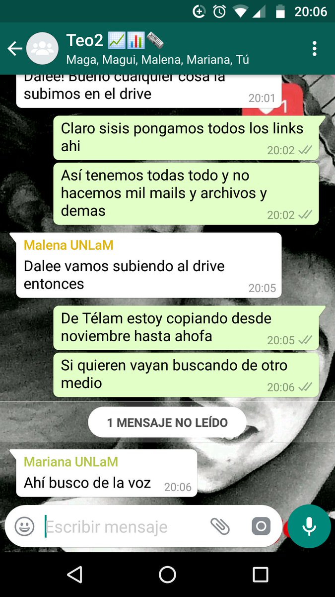 MakyMartinez_'s tweet photo. No "cursamos" físicamente, pero acá trabajamos igual @MagaSchulz @magui01 @Marianaponcce @malena_cardozo // #sectateo #teo2 @catedraa https://t.co/yG8XrqZjuw