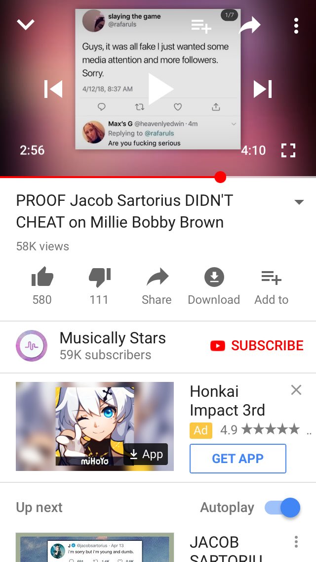 RejouisAshley's tweet photo. @jacobsartorius Now all of you shut up about this cheating thing when I show you this, that’s the girl who received it https://t.co/embgPApBCf