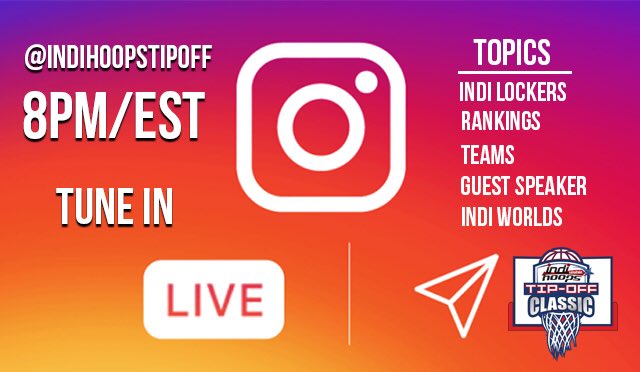 thetipoffclassi's tweet photo. Join us tonight 8pm to talk about what happen at the EPIC #IHTOC - we will cover top independent teams rankings - players etc!! Instagram at 8pm https://t.co/x6XX90fcUn