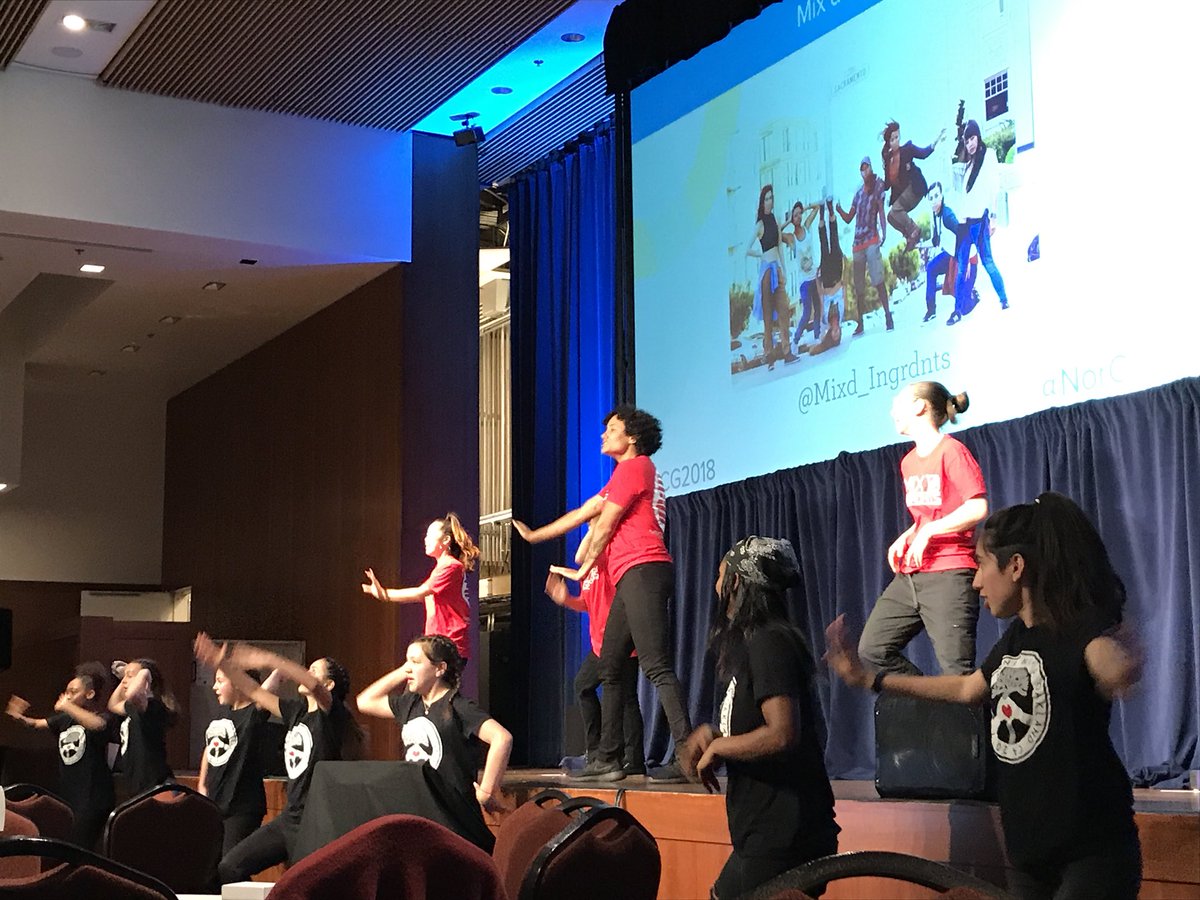 NorCalGrant's tweet photo. Thank you to @Mixd_Ingrdnts for their amazing performance to end our day! #girlpower #NCG2018 https://t.co/EOoB9oW1Gz