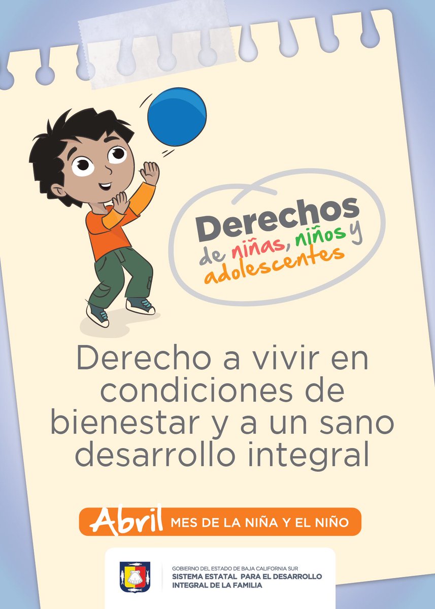 Gaby_de_Mendoza's tweet photo. Niñas, niños y adolescentes tienen derecho a vivir en un ambiente sano y en condiciones que permitan su desarrollo personal, física y emocional. #EsSuDerecho #MesDeLaNiñez https://t.co/SBEP1FJ3FR