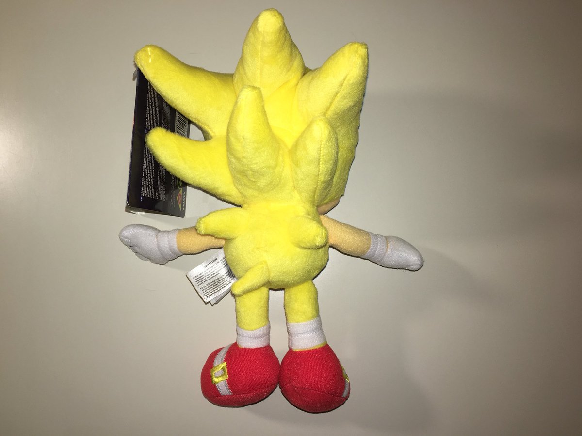 classic super sonic plush 2018