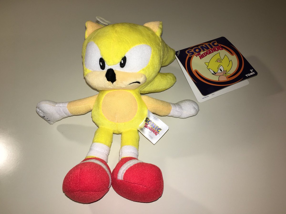 tomy classic super sonic plush