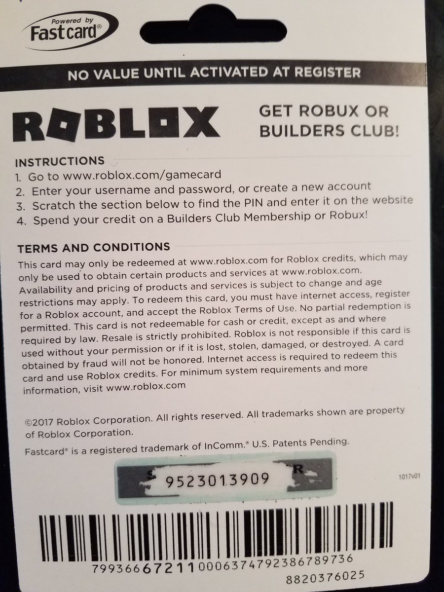 Robloxcom Game Card Redeem