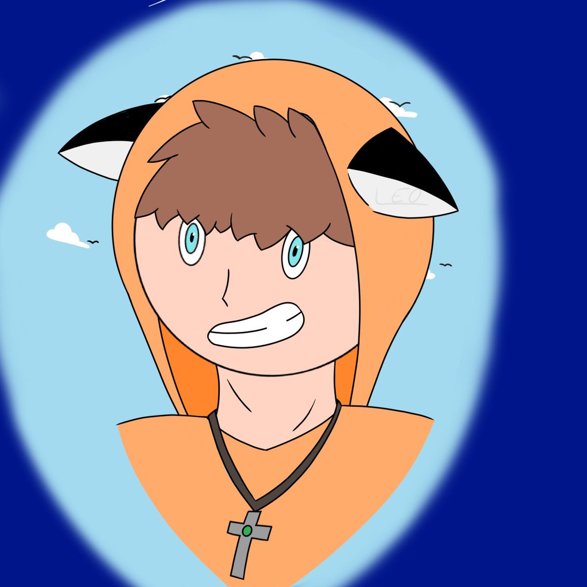 Esse ficou melhor do que o outro que fiz, não sei fazer olho direito, fiz pintura básica.
<a href="/bielconn/">BielConn 🇧🇷</a> 

Vamos fazer assim, sei que não é muito bom meu desenho, mas blz, quem der o rt de número 5 ganha um!!!