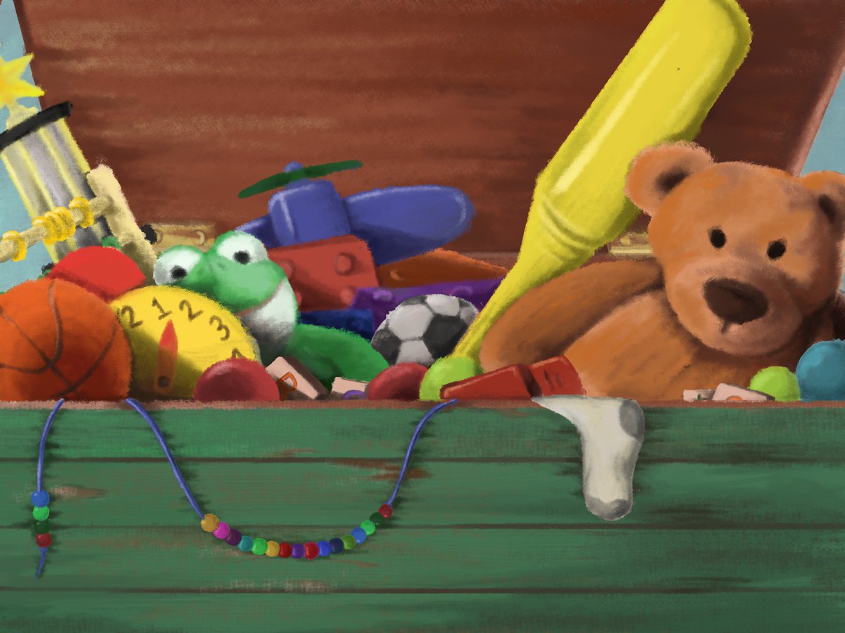 cd_illustrate's tweet photo. Nostalgia 🐸🐻 #toychest #memorychest #memories #nostalgia #children #kids #toys #hobbies #fun #illustration #digital #photoshop #art #artistsontwitter https://t.co/geR3dsDBmT
