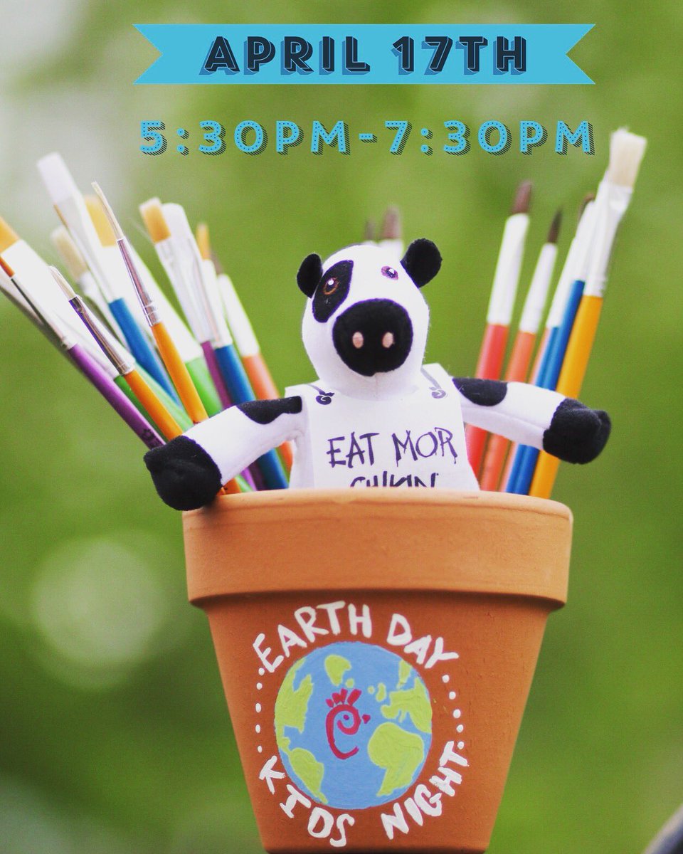 cfastatesville's tweet photo. Join us tomorrow April 17th from 5:30pm-7:30pm for Kids Night!! We will be celebrating Earth Day by painting flower pots to take home, and having a fun planting activity to share Earth Day with all our guests! The craft will be limited to the first 40 children. See you tomorrow! https://t.co/udbMMra6kE