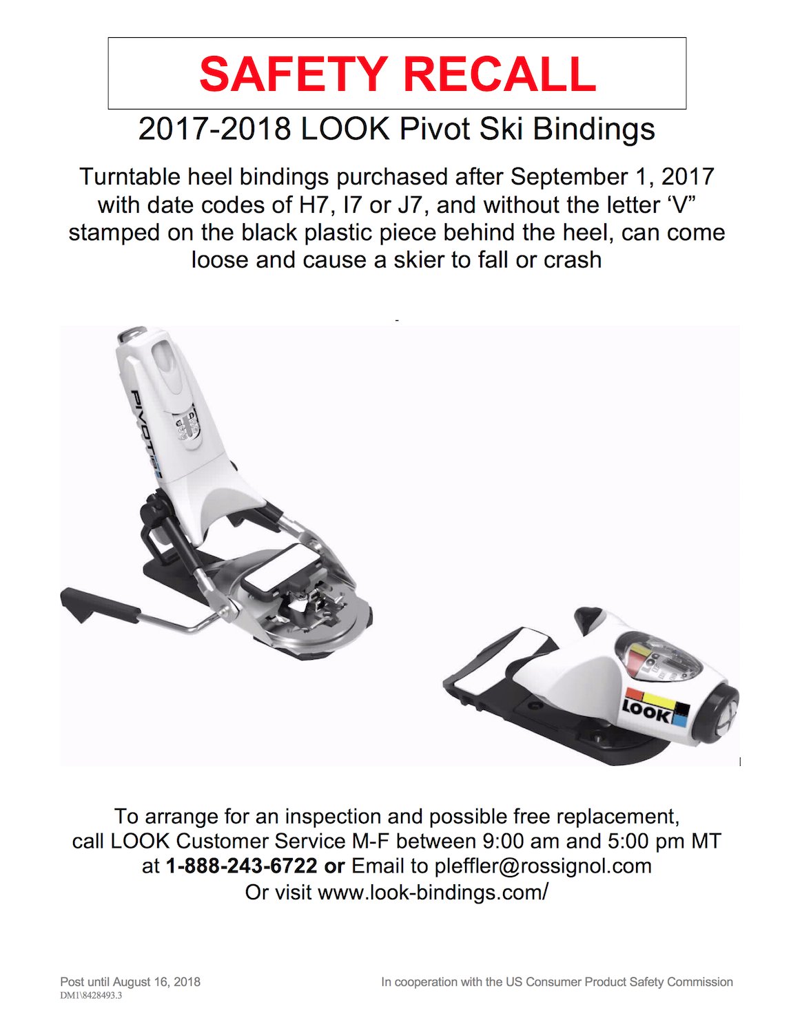 Rossignol sale look bindings