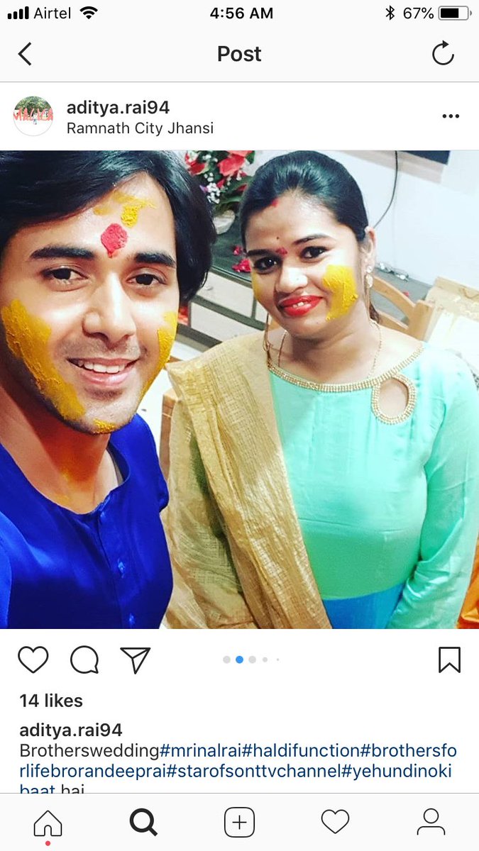 shibs10705213's tweet photo. #HaldiPics 💕 credit Insta... Randeep with haldi ❤️👌 kitna tu sona❤️❤️❤️ #YehUnDinonKiBaatHai https://t.co/ApEOh3dL8r