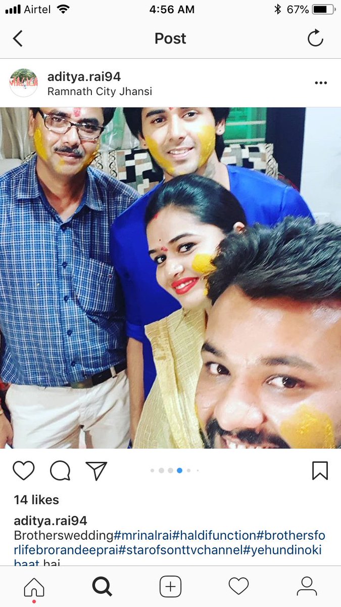 shibs10705213's tweet photo. #HaldiPics 💕 credit Insta... Randeep with haldi ❤️👌 kitna tu sona❤️❤️❤️ #YehUnDinonKiBaatHai https://t.co/ApEOh3dL8r