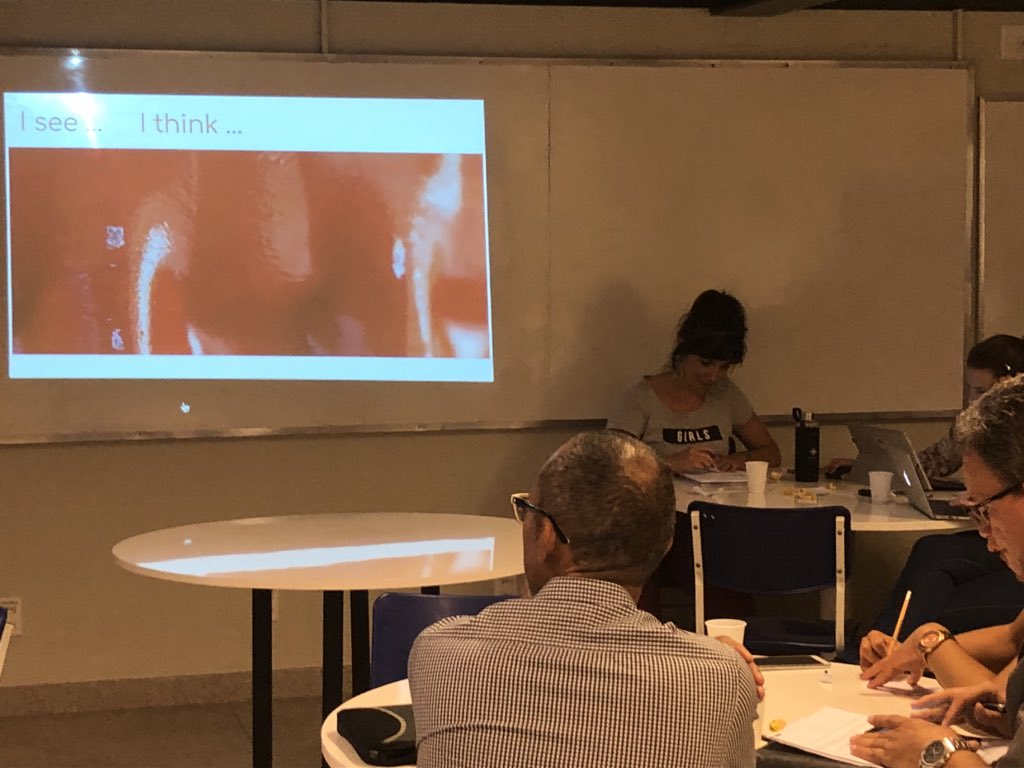 blenda_batista's tweet photo. #LearningthroughQuestioning at #SchooloftheNations. I see, I think, I wonder...What do you see in this picture? Big thanks to @sewilkie @AASSA_SA @KevinLJaramillo @dgerry13 https://t.co/PNi7o94Afs