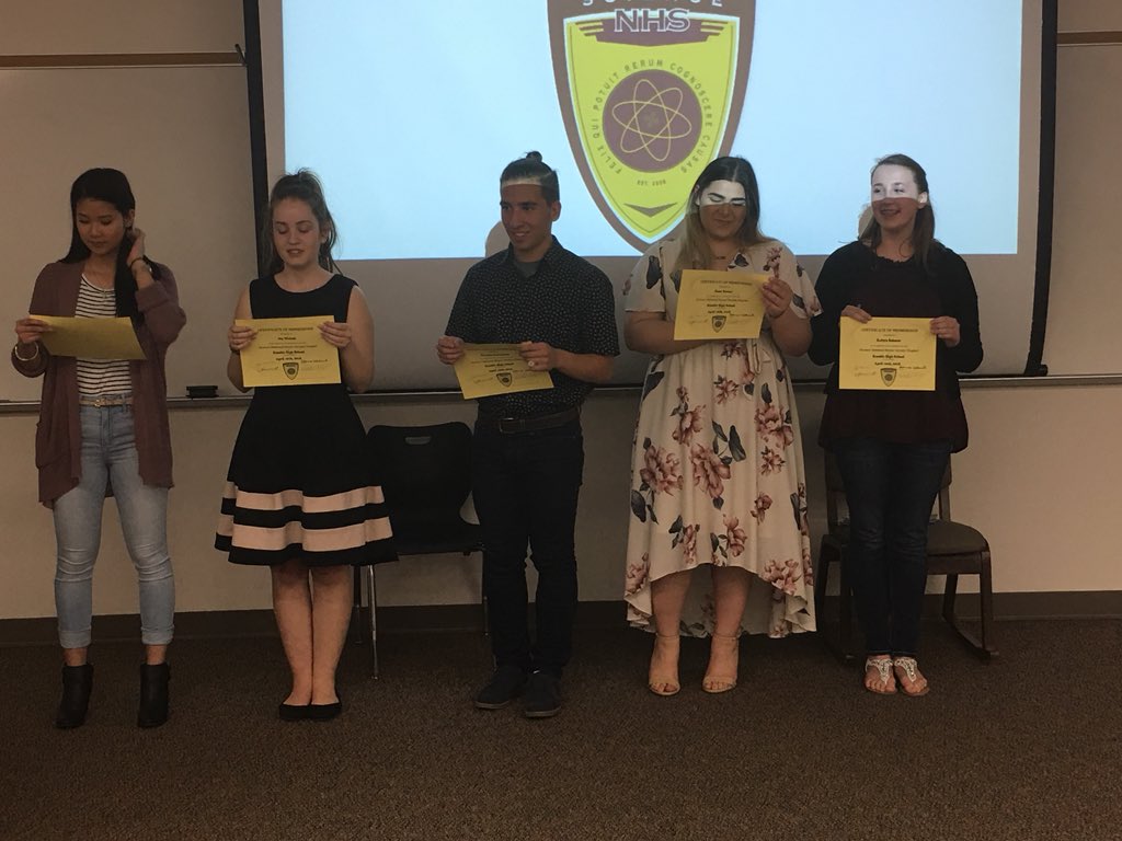 Congratulations to the new members of the Humble High School Chapter of the Science National Honors Society!